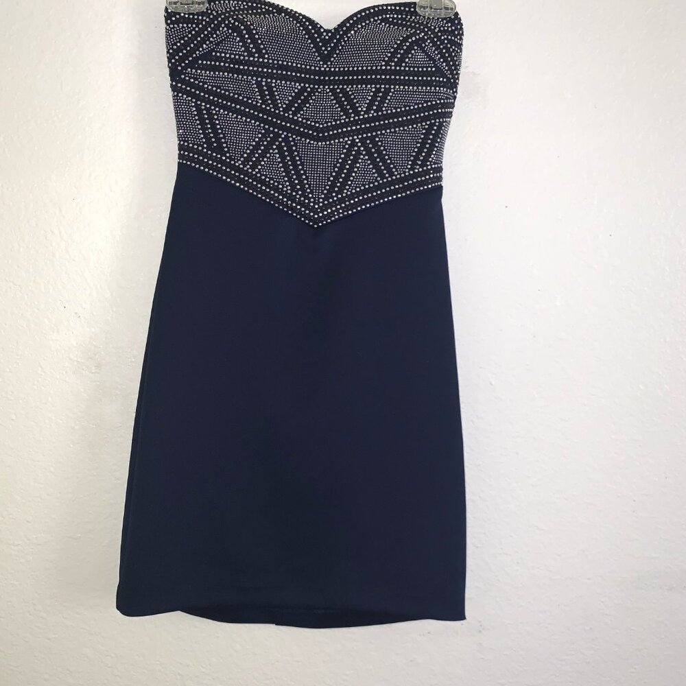 Holiday Party Dress B Darlin Studded Bodice Cocktail Dress
